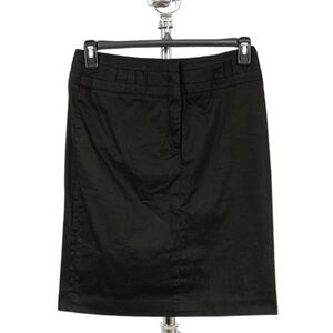 Sandro black mini skirt size 6
